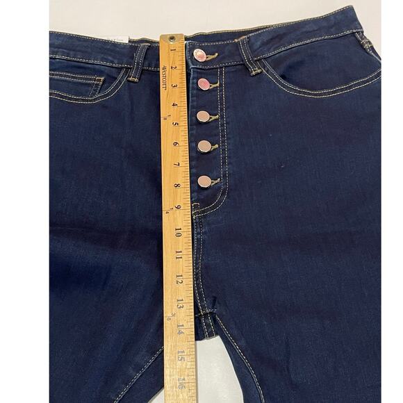 WeWoreWhat The Daniel High Rise Vintage Straight Leg Denim Jeans Size 32 New - Picture 4 of 10